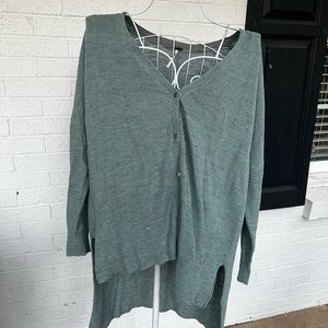 Free people button up sweater